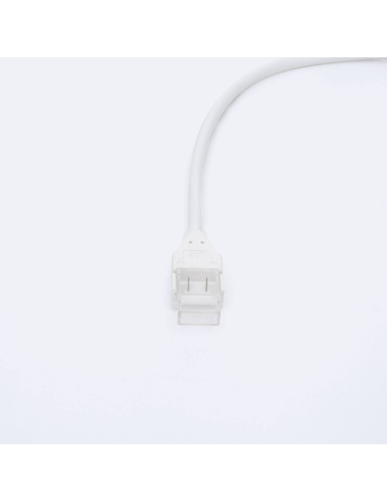 Connecteur Hippo Double avec Câble pour Ruban SILICONE FLEX SMD & COB Largeur de 10mm