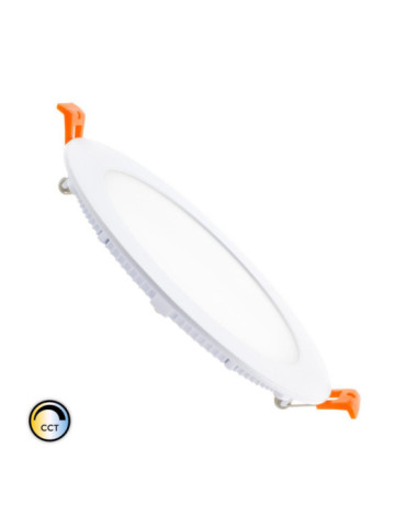Dalle LED 12W Ronde SwitchCCT Coupe Ø 155mm Compatible avec Télécommande RF V2