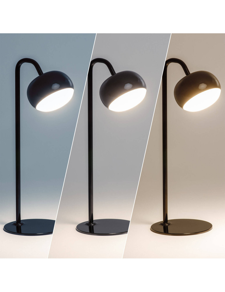 Lampe à Poser Métal LED 3W avec Batterie USB Rechargeable Tunja