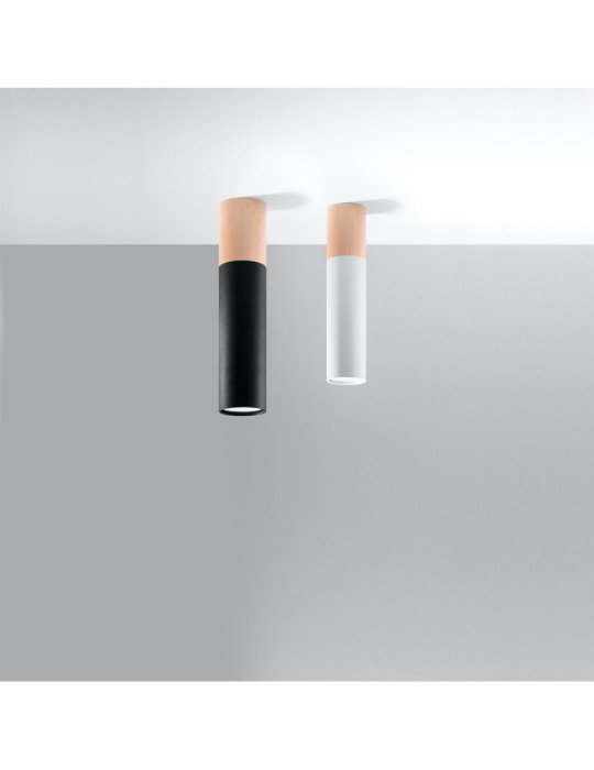 Aplique de Techo Pablo Madera SOLLUX