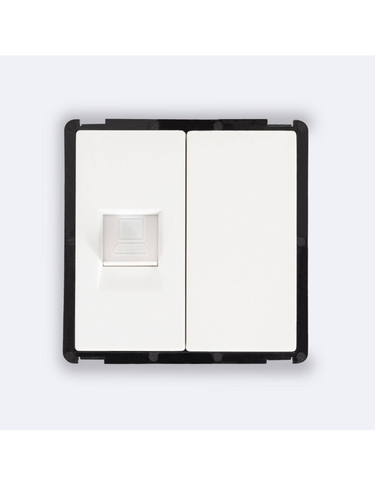 Prise Internet RJ45 CAT 6 + Capot Fermé Modern