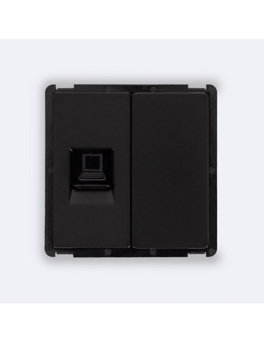 Prise Internet RJ45 CAT 6 + Capot Fermé Modern