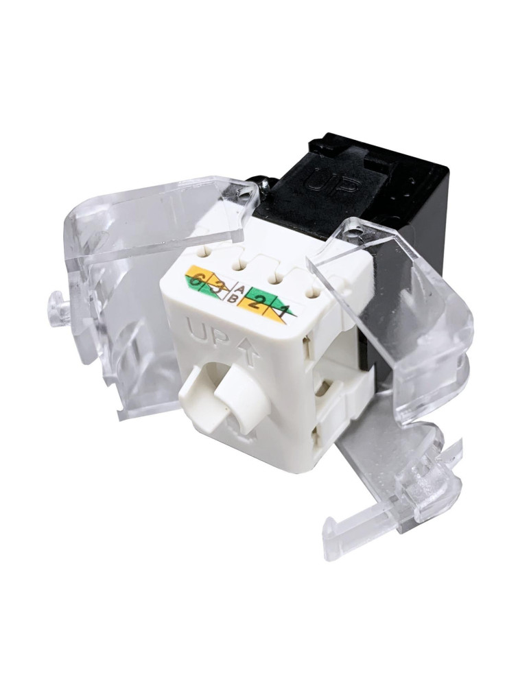 Connecteur Slim Femelle RJ45 UTP CAT6 Tool-less OPENETICS 5822b