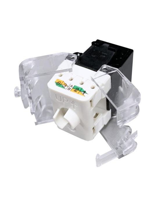 Connecteur Slim Femelle RJ45 UTP CAT6 Tool-less OPENETICS 5822b