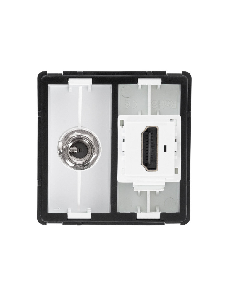 Prise HDMI + TV Modern