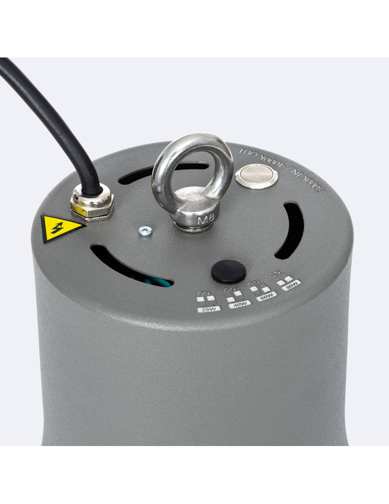 Cloche LED Industrielle 25-80W CCT LuzNova