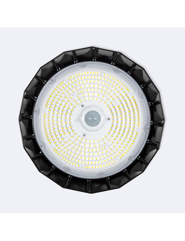 Cloche LED Industrielle UFO 200W 200lm/W PHILIPS Xitanium SMART Détecteur de Présence