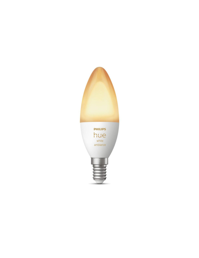 Ampoule LED Intelligente E14 5.2W 470 lm PHILIPS Hue White Ambiance