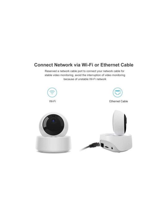 Caméra de Surveillance WiFi 1080P 360 degrés SONOFF GK-200MP2-B V2