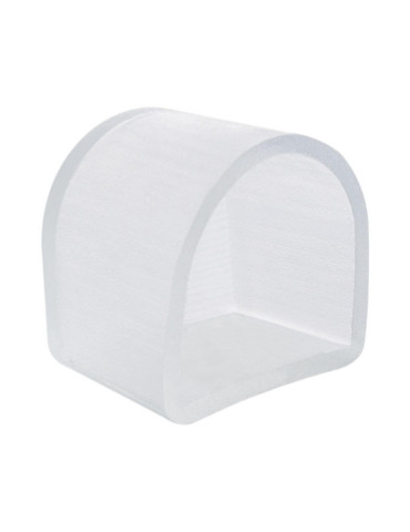 Embout pour Gaine Néon LED 7.5W/m Monochrome 220V AC 100 LED/m Semi-circulaire 180º IP67 sur Mesure Coupe Tous les 100 cm