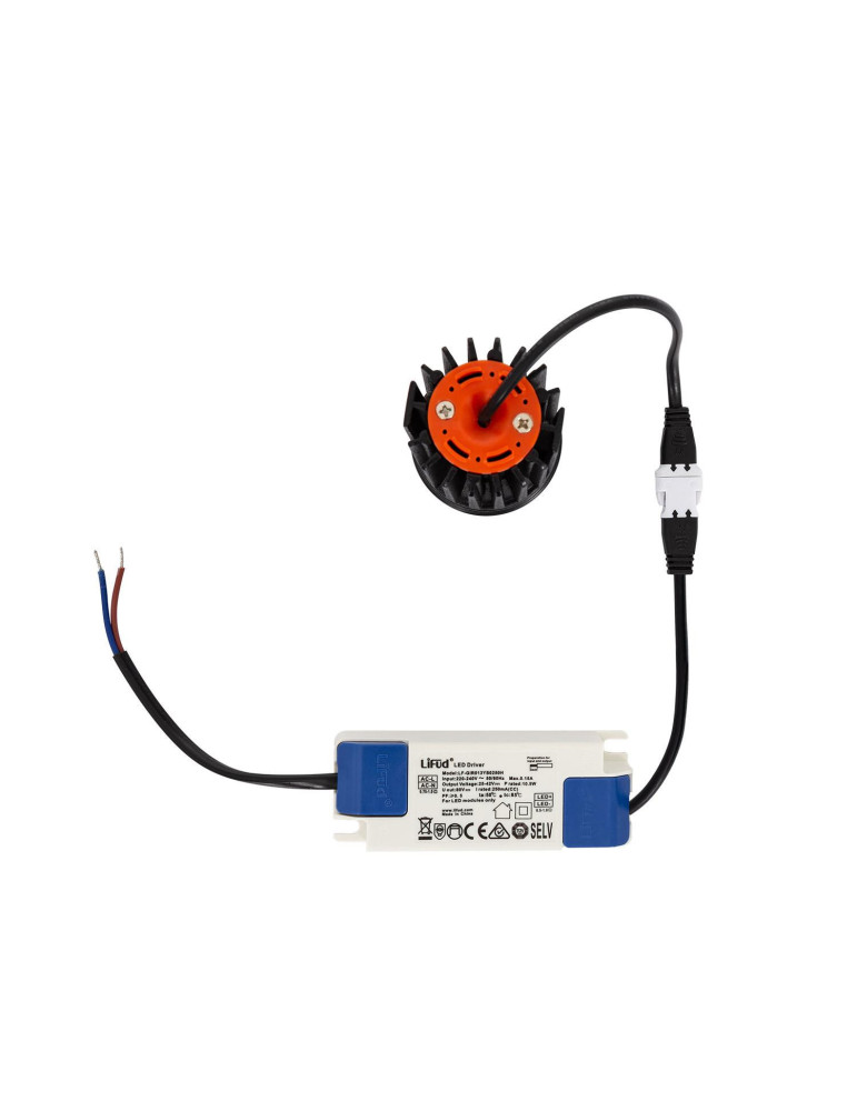 Module LED 10W No Flicker pour Collerette Downlight M16/GU10