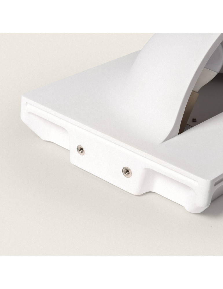 Applique Murale Intégration Plâtre/Pladur Carée pour Ampoule LED E14 Coupe 283x283 mm