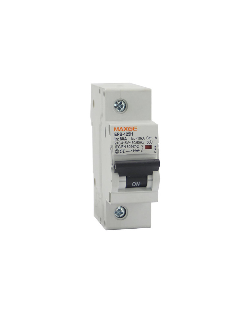 Disjoncteur Automatique Industriel MAXGE 4P-10kA 80-125A Courbe C MAXGE Alpha +