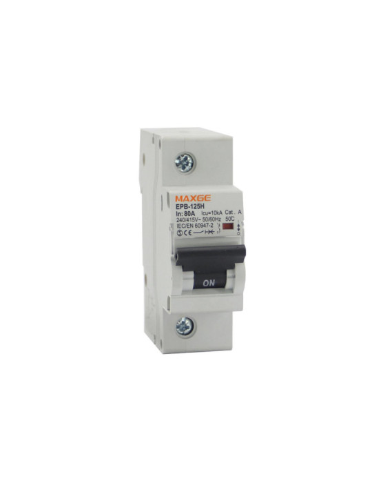 Disjoncteur Automatique Industriel MAXGE 4P-10kA 80-125A Courbe C MAXGE Alpha +