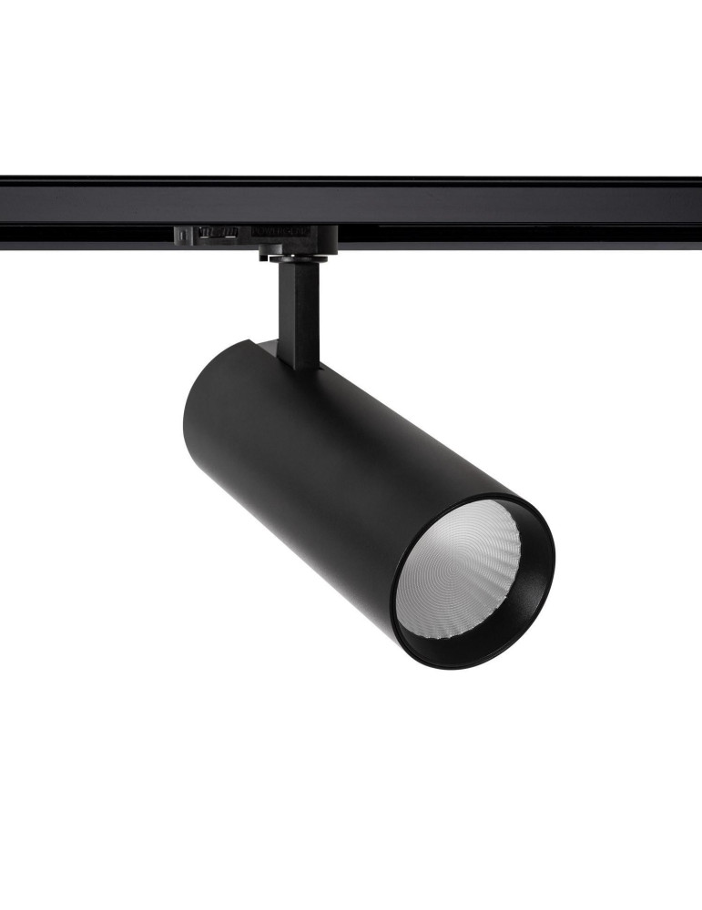 Spot LED sur Rail Triphasé 30W Bertha LIFUD Noir