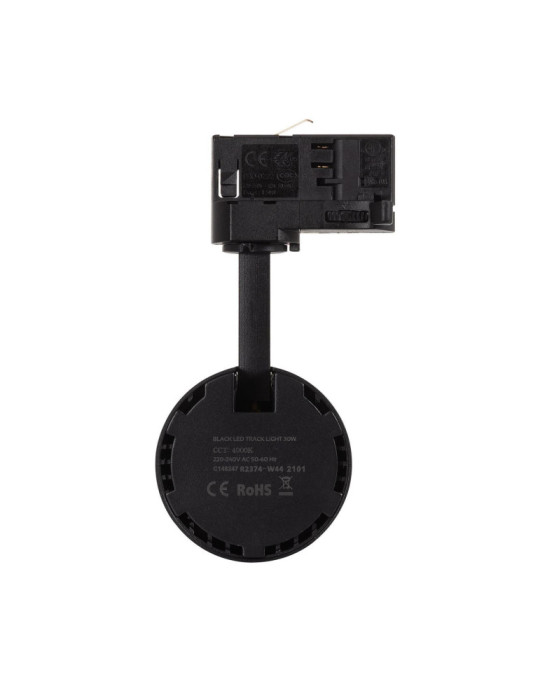 Spot LED sur Rail Triphasé 30W Bertha LIFUD Noir