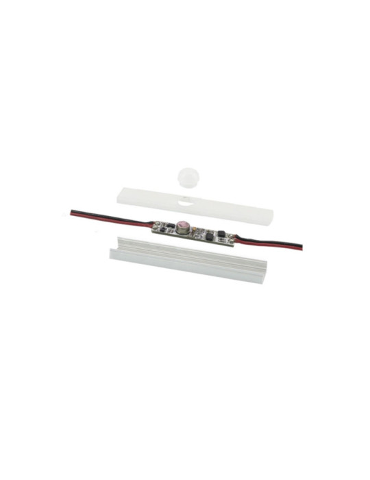 Mini Détecteur de Mouvement PIR 120º pour Ruban LED