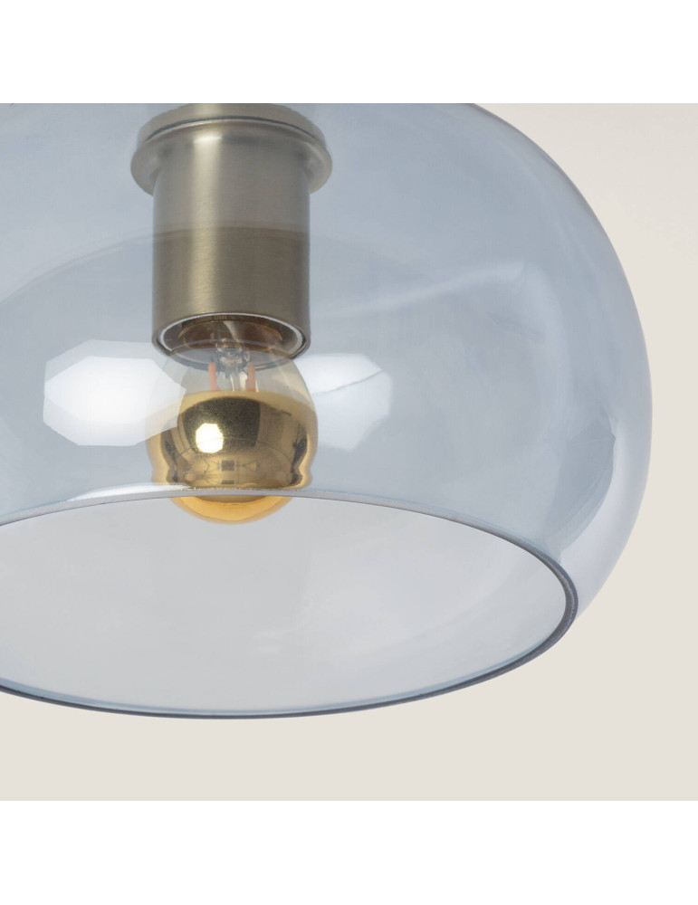 Plafonnier Métal et Verre Delacroix