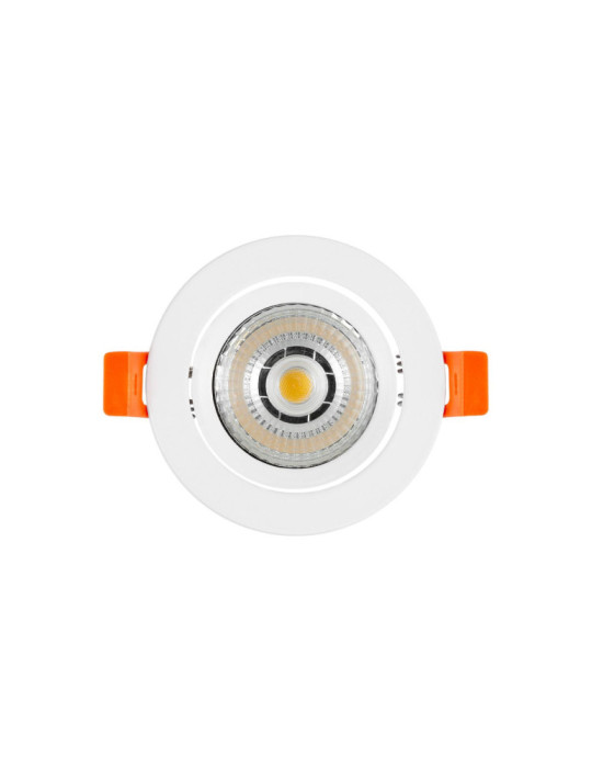 Spot Downlight LED 5W Rond COB CRI90 Slim Coupe Ø 75 mm