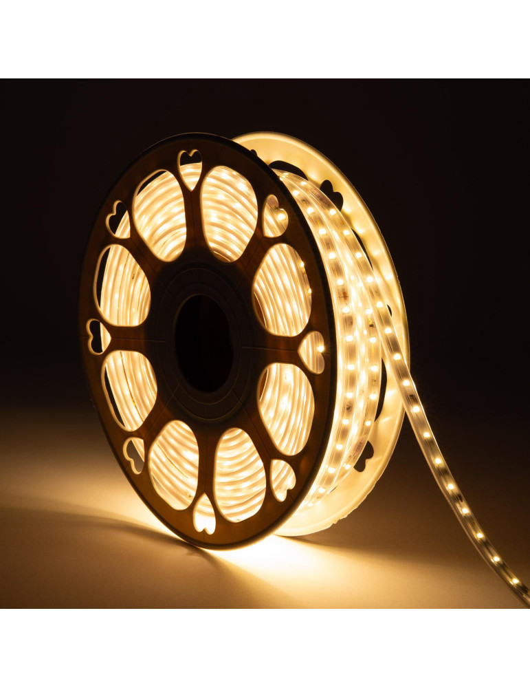 Ruban LED Extérieur Solaire 24V DC SMD2835 60 LED/m 50m IP65 Largeur 12mm Coupe 100 cm