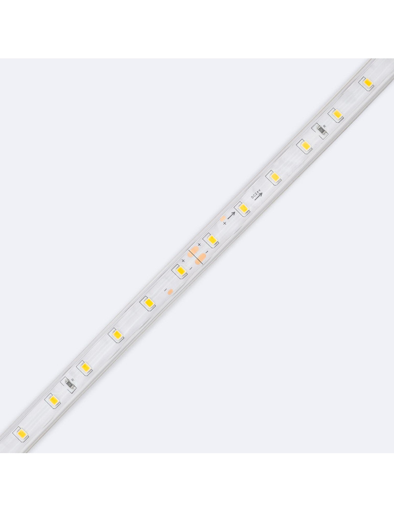 Ruban LED Extérieur Solaire 24V DC SMD2835 60 LED/m 50m IP65 Largeur 12mm Coupe 100 cm