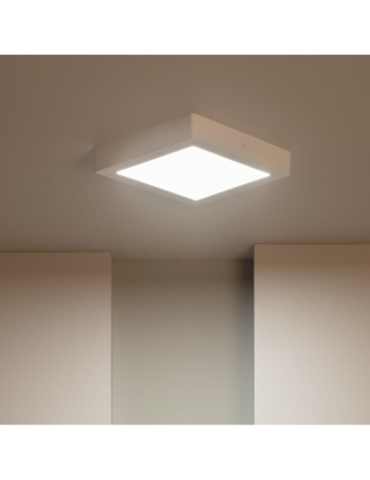 Plafonnier LED Carré 18W 225x225 mm