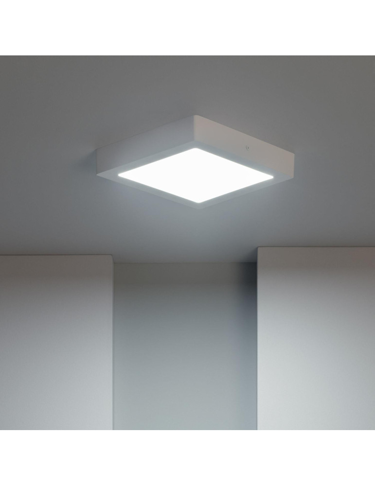 Plafonnier LED Carré 18W 225x225 mm