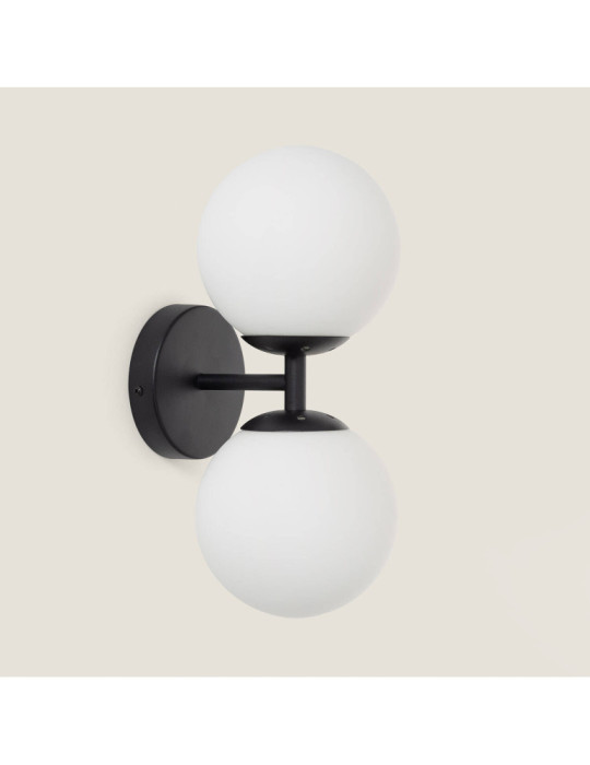 Lampe Murale Métal et Verre Balts Duplo Lampe Murale Métal et Verre Balts Duplo