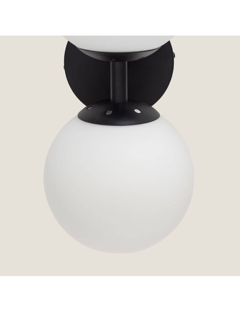 Lampe Murale Métal et Verre Balts Duplo