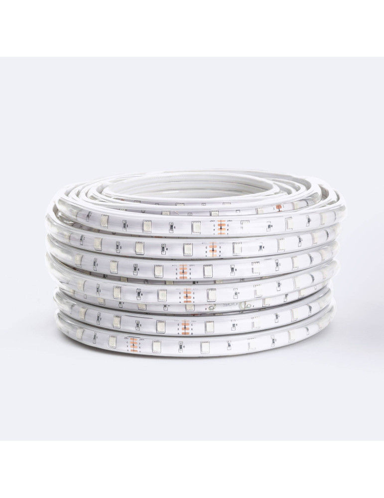 Ruban LED Extérieur Solaire 24V DC SMD2835 60 LED/m 50m IP65 Largeur 12mm Coupe 100 cm