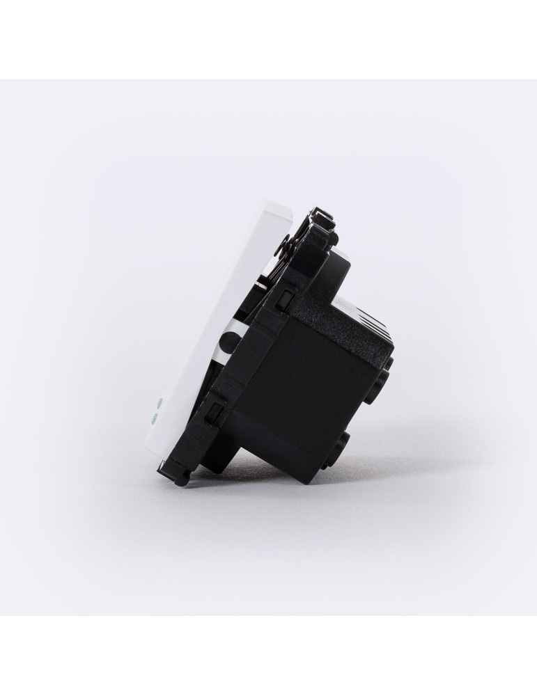 Interrupteur Double Bouton-Poussoir Modern