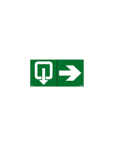 Étiquettes de Signalisation Sortie Habituelle LEGRAND 661671