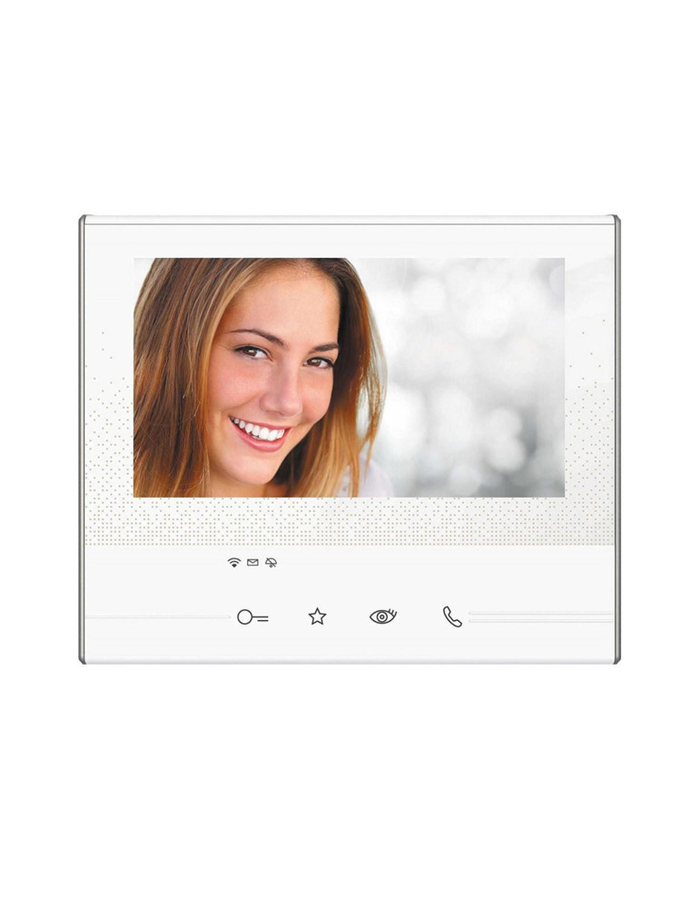 Kit Visiophone 1 Logement 2 Fils avec Panneau SFERA NEW et Moniteur CLASSE 300 X13E TEGUI 376171