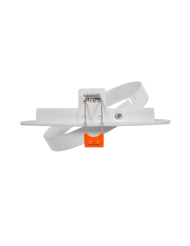 Collerette Downlight Encastrable Ronde Orientable pour Ampoule LED GU10 AR111 Coupe Ø120 mm