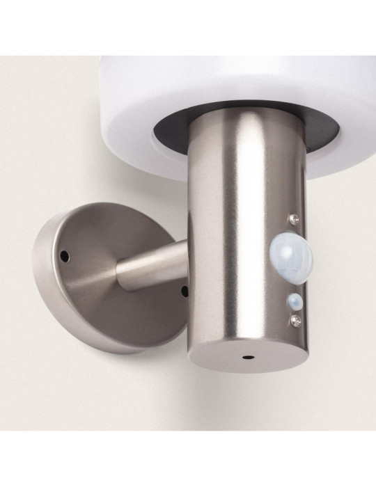 Applique Murale Extérieure Solaire LED 1.5W Aluminium avec Détecteur de Mouvement Ashier