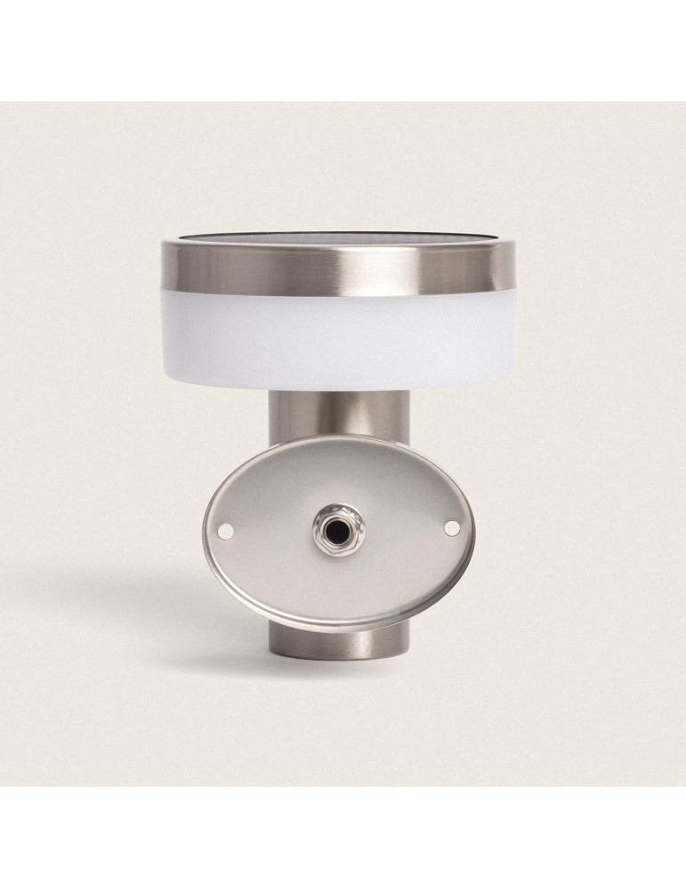 Applique Murale Extérieure Solaire LED 1.5W Aluminium avec Détecteur de Mouvement Ashier