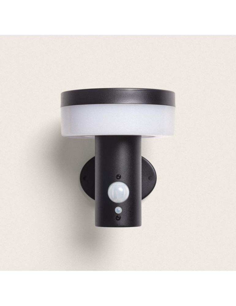 Applique Murale Extérieure Solaire LED 1.5W Aluminium avec Détecteur de Mouvement Ashier