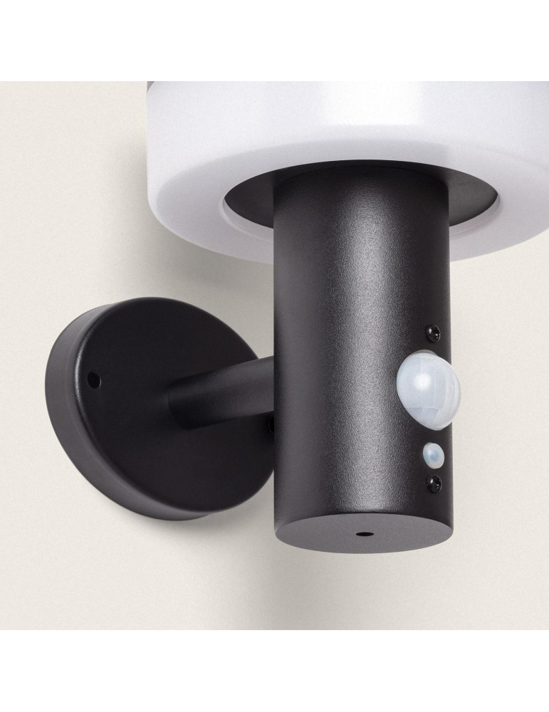 Applique Murale Extérieure Solaire LED 1.5W Aluminium avec Détecteur de Mouvement Ashier