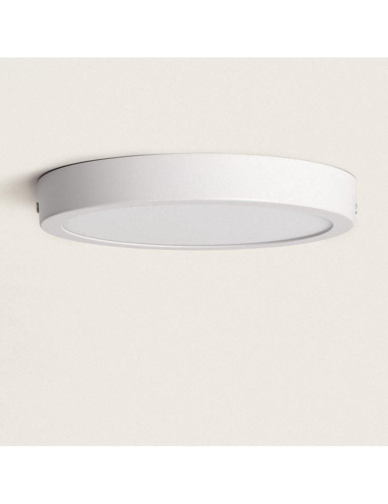 Plafonnier LED Rond 18W Extra-Plat CCT Sélectionnable Ø205 mm