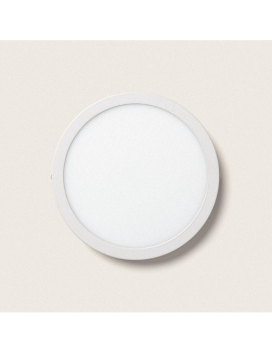 Plafonnier LED Rond 18W Extra-Plat CCT Sélectionnable Ø205 mm