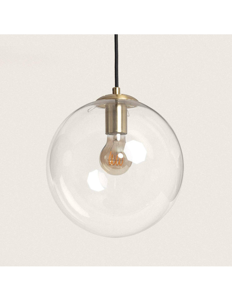 Suspension Métal et Verre Moonlight Clear Suspension Métal et Verre Moonlight Clear