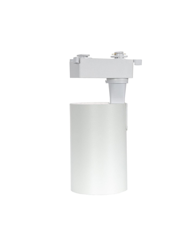 Spot LED sur Rail Monophasé 30W Bron Blanc