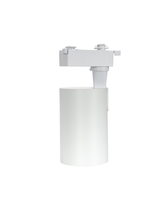 Spot LED sur Rail Monophasé 30W Bron Blanc