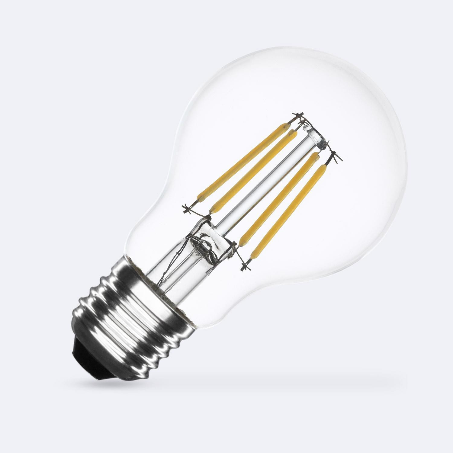Ampoule LED Filament E27 4W 720lm A60 No Flicker Blanc chaud 2700K