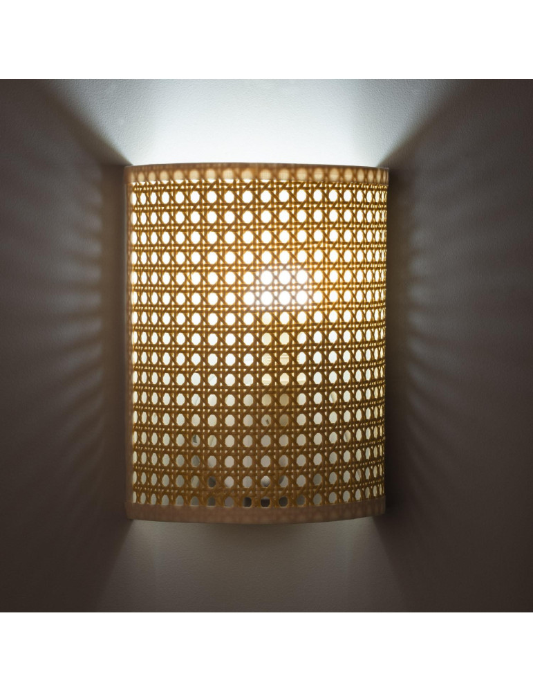 Applique Murale Rotin Karibu