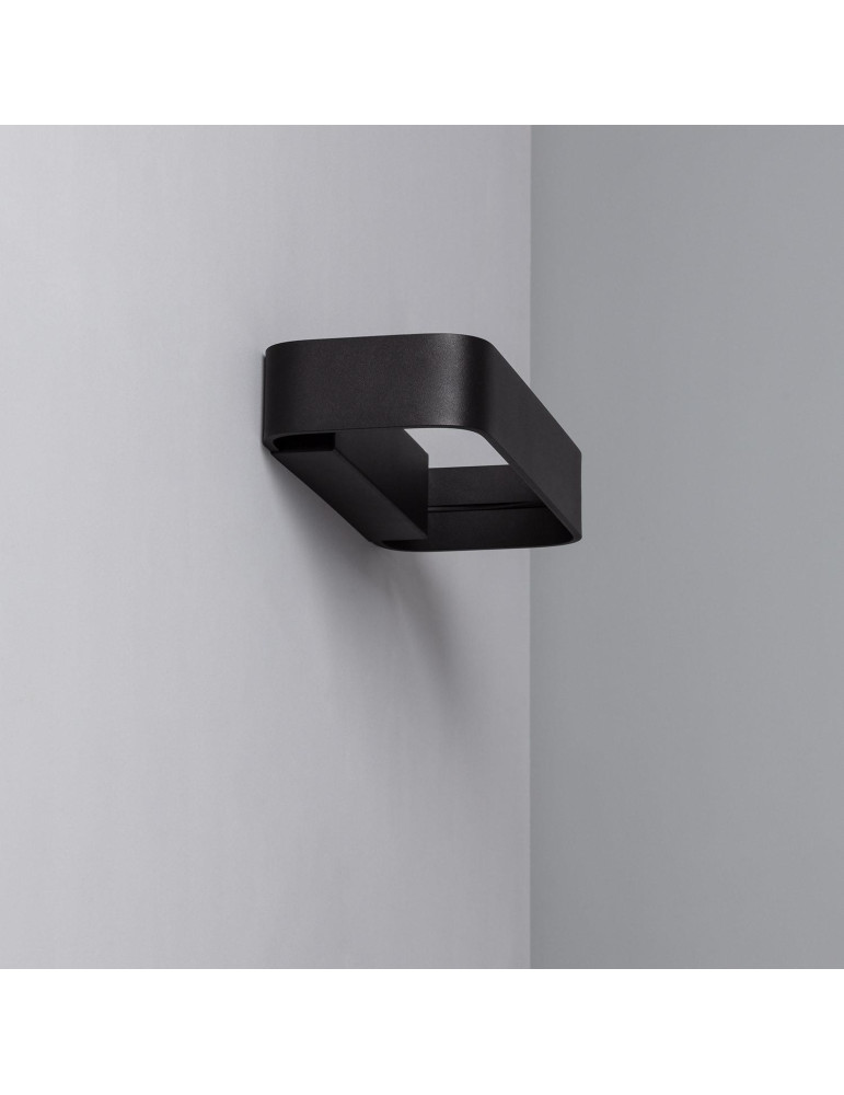 Applique Murale LED Aluminium Deves 9W Noire Applique Murale LED Aluminium Deves 9W Noire