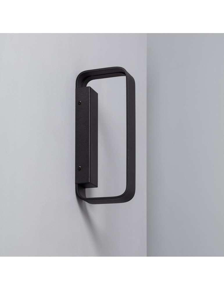 Applique Murale LED Aluminium Deves 9W Noire