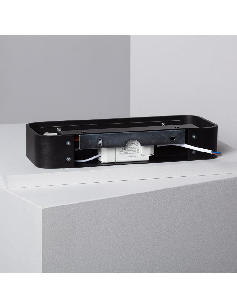 Applique Murale LED Aluminium Deves 9W Noire