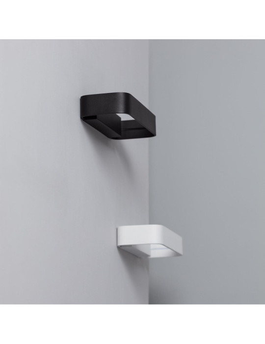 Applique Murale LED Aluminium Deves 9W Noire