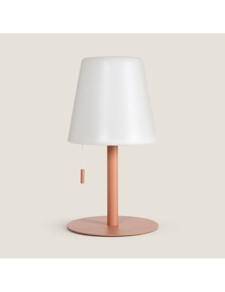 Lampe à Poser LED Portative Aluminium Extérieure 2.6W Epinay avec Batterie Rechargeable